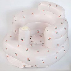 充氣學坐椅 充氣座椅 嬰兒椅 寶寶椅 兒童充氣椅 寶寶學坐椅 嬰兒充氣沙發 洗澡坐椅 幫寶椅 椅子 充氣椅, 鬱金香