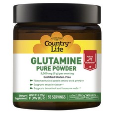 Country Life 蛋白質保健粉 無麩質, 1個, 275克