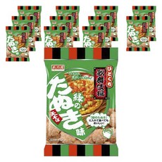 天乃屋歌舞伎揚米菓 蕎麥天婦羅口味, 12個, 90g