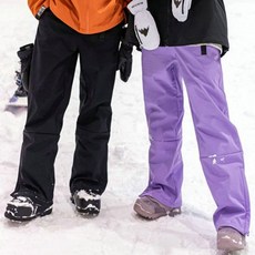 슬로프핏 경량 방한 방수 스키 스노우보드 팬츠 바지