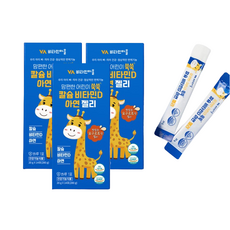 맘편한 어린이 쑥쑥 칼슘 비타민D 아연 젤리, 1개