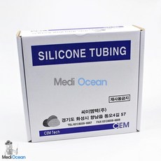 씨이엠텍 실리콘석션관 실리콘 석션 튜빙 6x11mm 1박스 10m 14664, 1개
