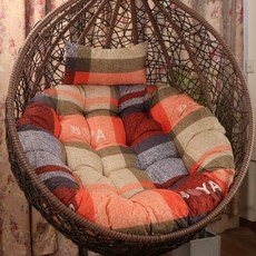 흔들의자쿠션 라탄 안락 등박이 방석 시트 리클라이너 쿠션 의자 체어 쇼파, 1개, U. 심플