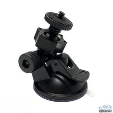 【逸品汽車百貨】吸盤型 行車紀錄器支架 360度旋轉 6mm通用螺牙 測速器支架