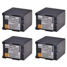 Batmax 2900mAh BP-828 배터리+LCD USB 충전기(캐논 호환 VIXIA HF G30G40XA20XA30 XA35 XA40 XA55XA70용), 06 4 battery