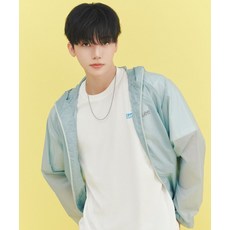 매장정품 LEE 패커블 경량 후드 윈드브레이커 블루 LE2602JK07BL 349078
