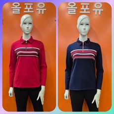 <뉴코아창원점>올포유80%세일 편하고 인기짱! 여성 기모 카라티셔츠AWTYN9491FW500915