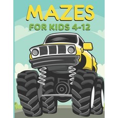 mazes for kids 4-12: Fun and Challenging Mazes - monster truck Book - Amazing Book for Kids (Maze Bo... Paperback, Independently Published, English, 9798581390580
