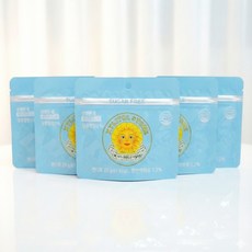 상쾌한 목 페퍼민트 부스터 자일리톨 스톤, 25g, 5개, 1개입