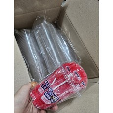디전트컵 12온스 작은컵 100개 세트(12온스컵+뚜껑), 1세트
