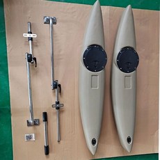 낚시 카약 카누배 레저 스포츠 수상 민물 보트, 카키