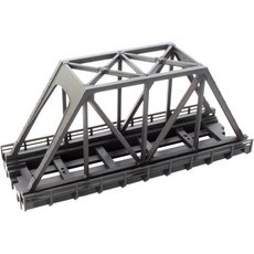 10795114 기차 모델 기관차 철도 열차 모형 록한 Z게이지 R090 단선 트러스 철교 짧은 검정