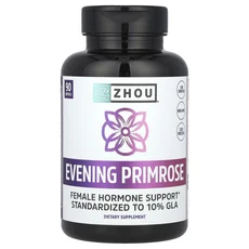 프리미엄상품 Zhou Nutrition 달맞이꽃 여성 호르몬 지원 1400mg 소프트젤 90정 부모님챙기세요, ZhouNutrition달맞이꽃여성호르몬지원1400mg, 1