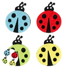 [팔마누] 공예재료 초등만들기 어린이만들기 펠트 무당벌레 신형