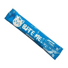 BITE ME 咬一口 貓咪潔牙餅 海鮮總匯 貓零食 貓脆餅 腸胃保健 關節保健 貓點心 貓餅乾, 1個, 化毛保健(藍色)20g, 20g
