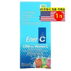 Ener-C 에너-시 비타민C 멀티비타민 1000mg 드링크 믹스 30개입, 1개