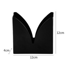 냅킨꽂이 스테인레스 티슈꽂이 레스토랑, 실버블랙V형종이냅킨홀더, 1개, 실버블랙V형종이냅킨홀더