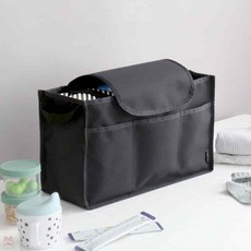 가방정리 이너백 XL 기저귀가방, 챠콜