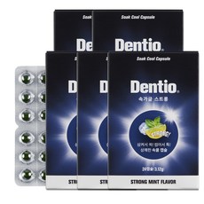더 강력한 민트향 먹는향수 덴티오 속가글 스트롱, 3.12g, 5개