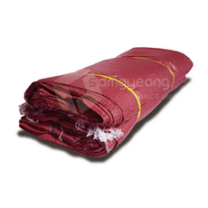 수입마대 현장용 40kg 마대자루[적색] [53X65] 폐기물 재활용 PP마대 자루, 100장, 수입 현장용 40kg 마대[적색] [53x65]