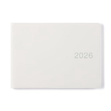 MUJI 무인양품 B5 2026년 스케줄러 화이트그레이