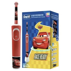 Oral-B 歐樂B 汽車總動員充電式電動牙刷組, 1個, 紅色, D100K