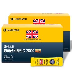 헬스웰 영국산비타민c 2000mg 파인 200포 Qualic마크, 200g, 1개