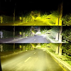 2x 100W 옐로우 화이트 듀얼 컬러 자동차 LED 헤드라이트 3000K+4300K+6000K H4 H8 H11 HB3 9006 H7 안개등 12V H1 9005, 3Colors