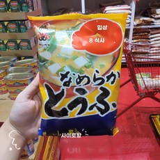 수입 중국산 된장즉석산나물과 8봉 구매대행 즉석스프 미역두부면 홍콩산 검은콩국물, 1개, B. 두부 된장국