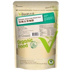 米森Vilson 有機中筋麵粉, 1個, 有機全麥麵粉
