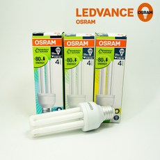 오스람 삼파장 전구 형광등 EL20W EFTR Duluxstar 20W, 주광색, 1개