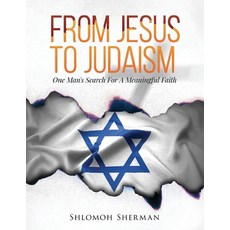 (영문도서)From Jesus To Judaism: One Man's Search For A Meaningful Faith Paperback, Reading Glass Books, English, 9798894791951