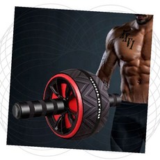 홈트레이닝 코어 복부 근력 운동 휠 실내 피트니스 바디 라인 관리 기구, 상세페이지 참조, 옐로