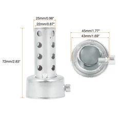 33-60mm 오토바이 조절식 머플러 오토바이 DB 킬러 제거기 배플 배기 머플러 파이프, [08] 43mm