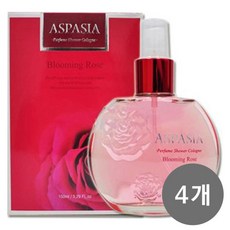 아스파시아 블루밍 로즈 퍼퓸 향수 샤워코롱 150ml, 4개