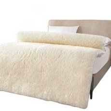 자연 양털 침대 양모 호주산 카페트 풍성한 담요 매트 벨로아, 7. 샌드 180x220cm