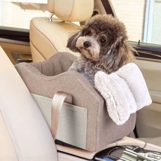 LIWSHWZ 콘솔 개 기저귀 패드가 흡수성 있는 자동차용 시트 미만의 지퍼형 부스터 인클, F. 애프리콧 중형 둥지