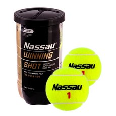 낫소 위닝샷 테니스공 2개입 T-255 1(개) 5651PN