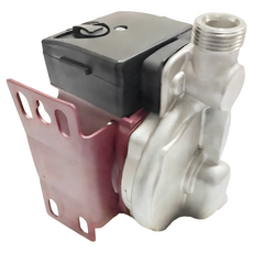 白鐵全自動增壓泵浦含2尺管，120W熱水器加壓機，公寓套房洗衣機適用，改善水壓不足, 1個