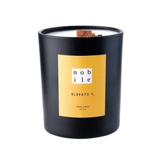 Elevato.t NOBILE 自然中性調-AROMA CANDLE香氛蠟燭195g, 1個