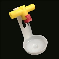 부화기 계란부화기 달걀부화기 병아리부화기 인큐베이터닭 급수기 컵 농장 닭장 자동 메추라기 급수기 가금, 01 M, 03 white with yellow, 1개