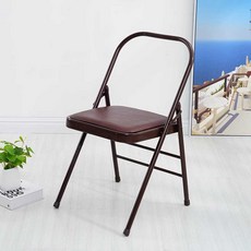 접이식 요가 전문 매트 연습 홈트 스툴 갈색 스펀지, 브라운 요가의자 1.2 두께 평행봉 프로페셔널, 브라운 - 일반형, 1개