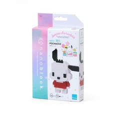 산리오 정품 포차코 나노블록 피규어 캐릭터 DIY 미니블록 참 Sanrio-139890