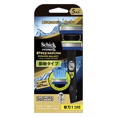 Schick 舒適牌 水次元5優質刮鬍刀+替換刀片組, 1個