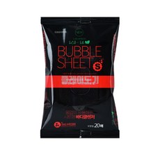 I&G MEDIX에코이지 버블시트S 강아지 고양이 목욕 샤워 바디클렌저 20매, 1