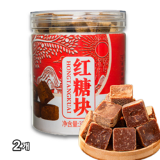판다중국식품 흑설탕 큐브 홍탕 수제 각설탕 hongtang 홍당 훙탕 중국설탕, 2개, 330g