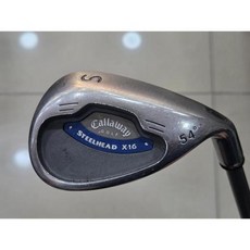 캘러웨이 X-16 샌드웨지 S아이언 그라파이트 R 중고 골프채 벙커샷, 54도