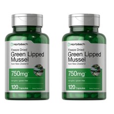 Horbaach 호바흐 뉴질랜드 초록입홍합 750mg 120정, 2개