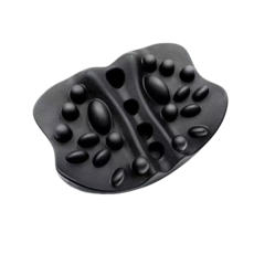 背部穴位按摩枕，穴位按摩舒緩肩頸，改善姿勢伸展肩胛骨，多場景適用, 黑色, 1件