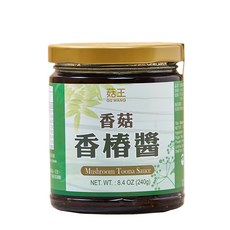菇王香菇香椿醬 240公克 濃郁香氣 多用途佐餐醬料, 240g (8.4 oz), 1罐
